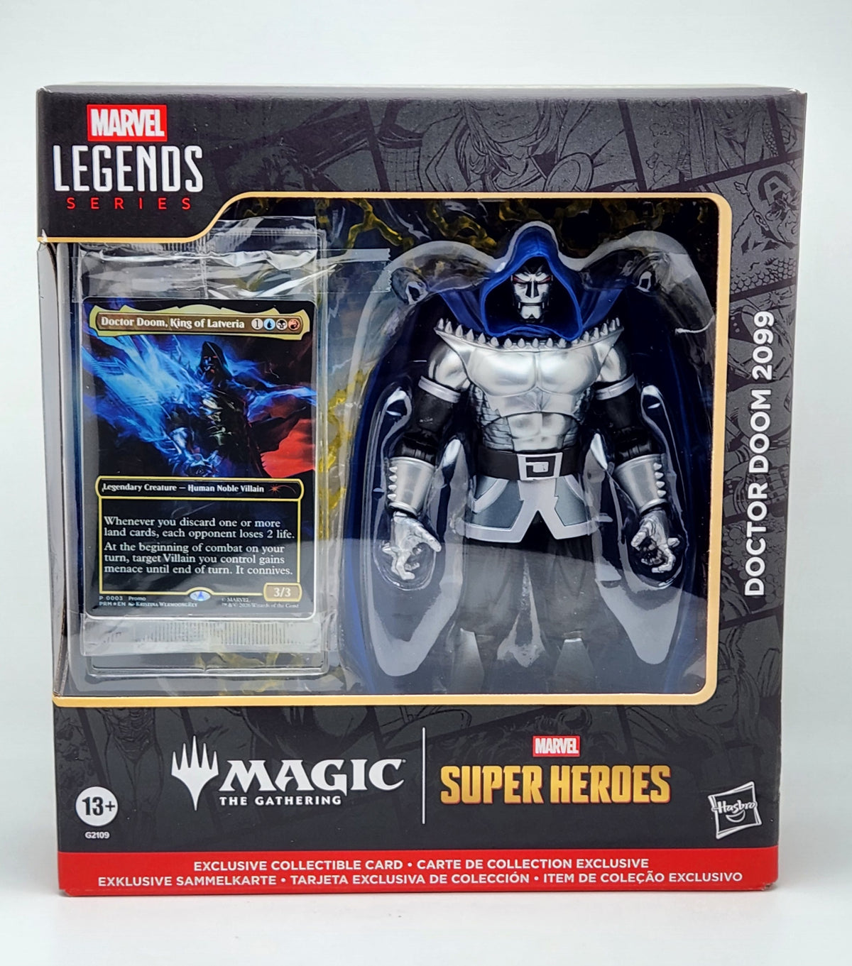 Marvel Legends Series Collection- Magic the Gathering- Doctor Doom 2099