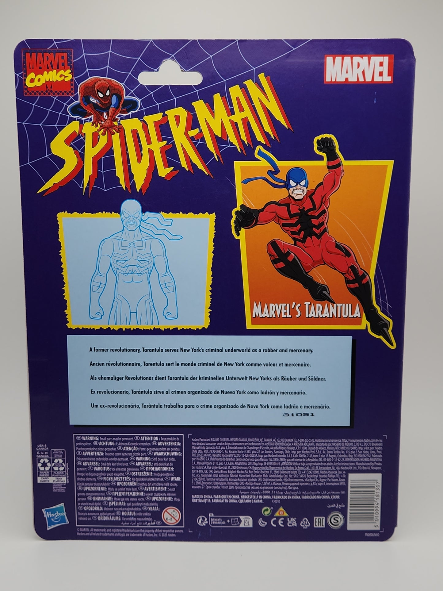 Marvel Legends Retro Collection- Spider-Man: Marvel's Tarantula