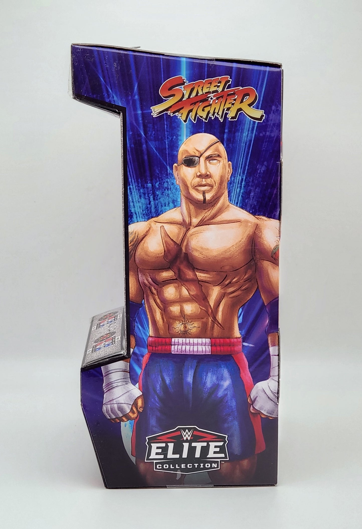 WWE x Street Fighter Elite Collection Series- Batista as Sagat