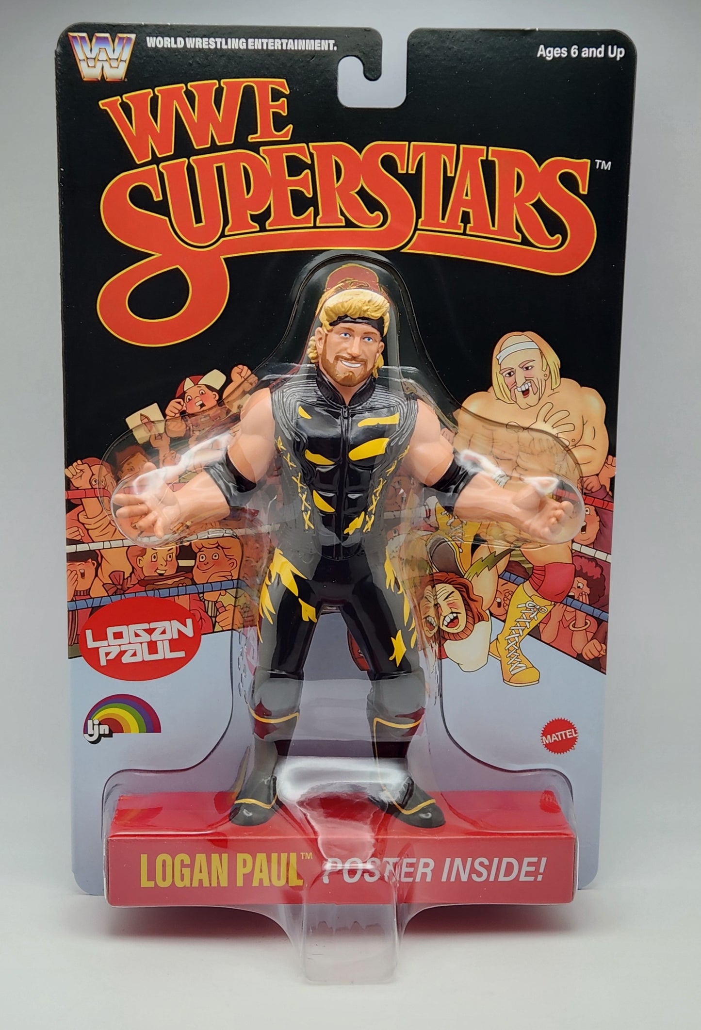 WWE LJN Superstars- Logan Paul  (1980's Retro) Chase Variant