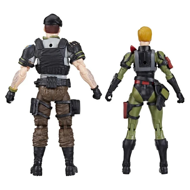 G.I. Joe Classified Series- Vincent R. "Falcon" Falcone & Quarrel (Night Force)