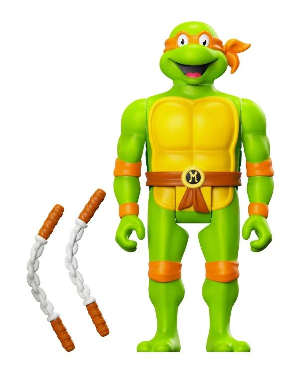 Super7 Reaction- Teenage Mutant  Ninja Turtles- Michelangelo