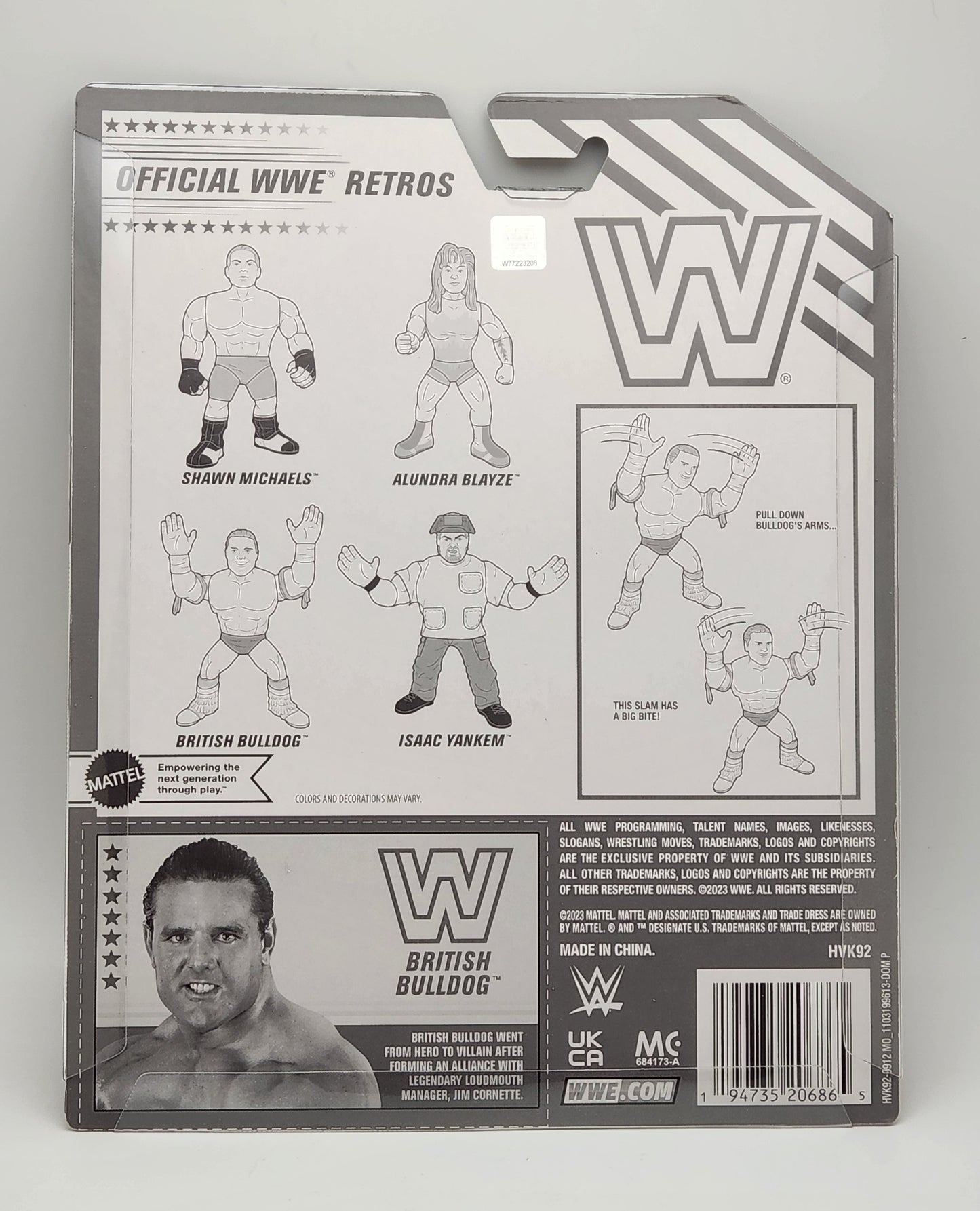 WWE Retro Superstars- British Bulldog