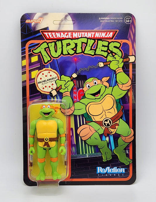 Super7 Reaction- Teenage Mutant  Ninja Turtles- Michelangelo