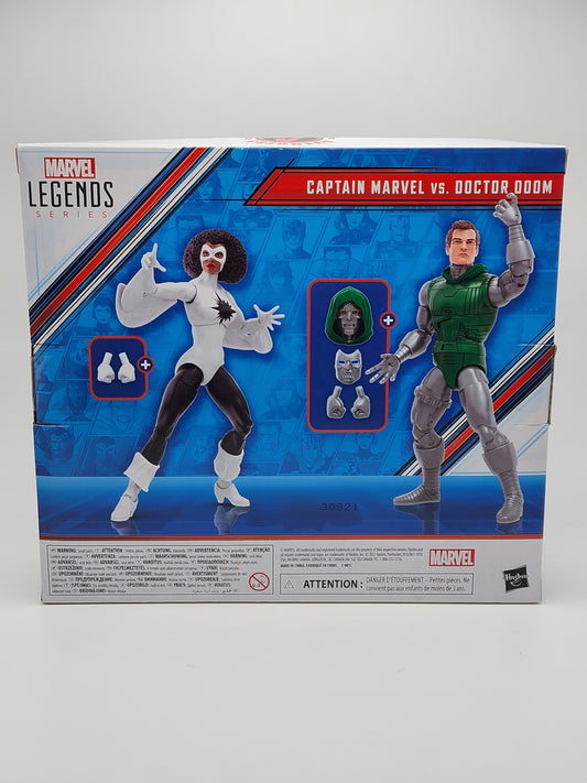 Marvel Legends Series Collection- Marvel Avengers: Captain Marvel vs. Doctor Doom (2-pack)