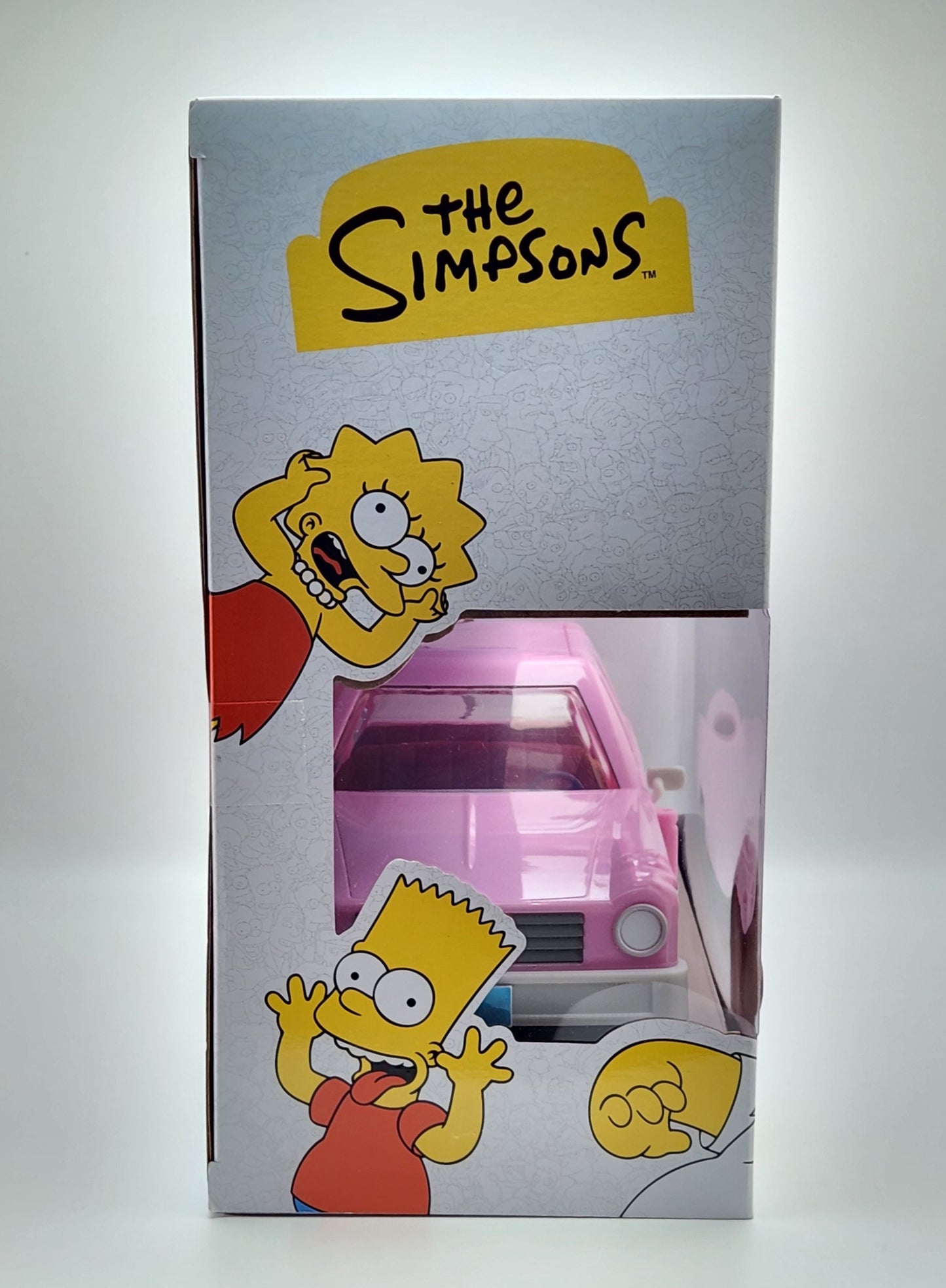 The Simpsons- Simpsons Family with Sedan