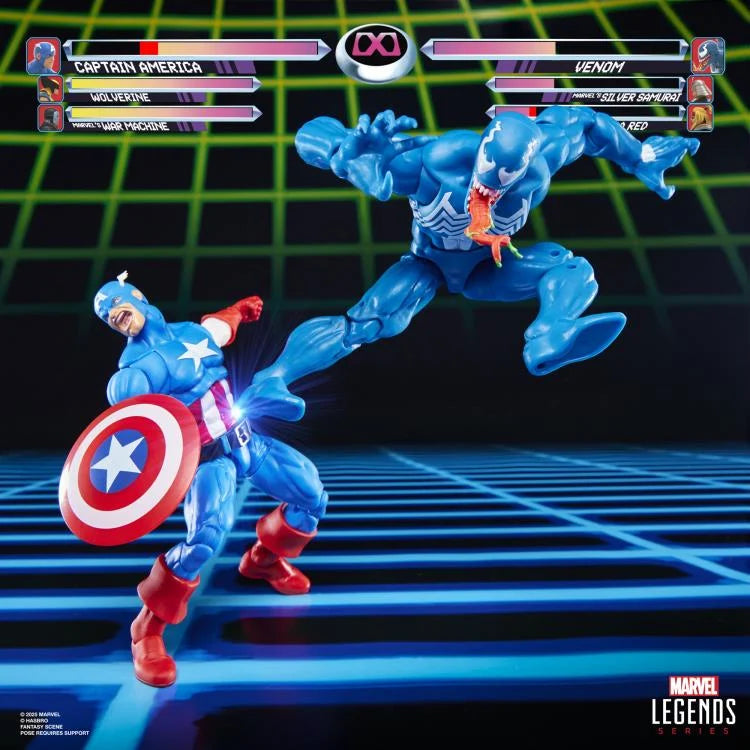 Marvel Legends Series- Gamerverse- Captain America vs Venom (2-pack)