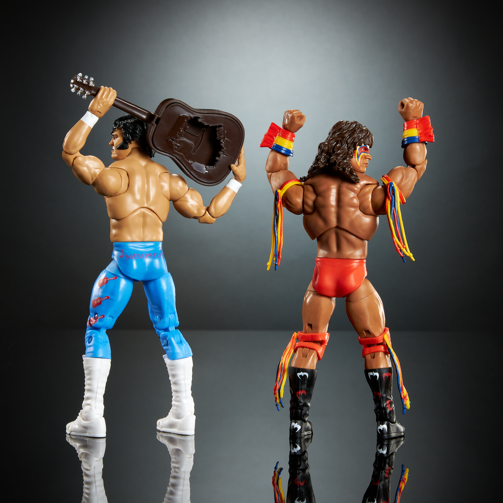 WWE Ultimate Edition- Coliseum Collection- Ultimate Warrior & The Honky Tonk Man (2-pack) Chase