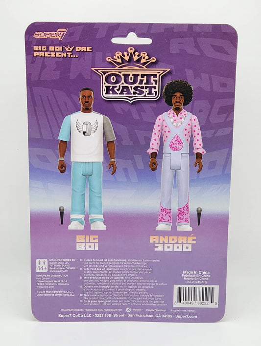 Super7 Reaction- Outkast (Andre 3000 & Big Boi)