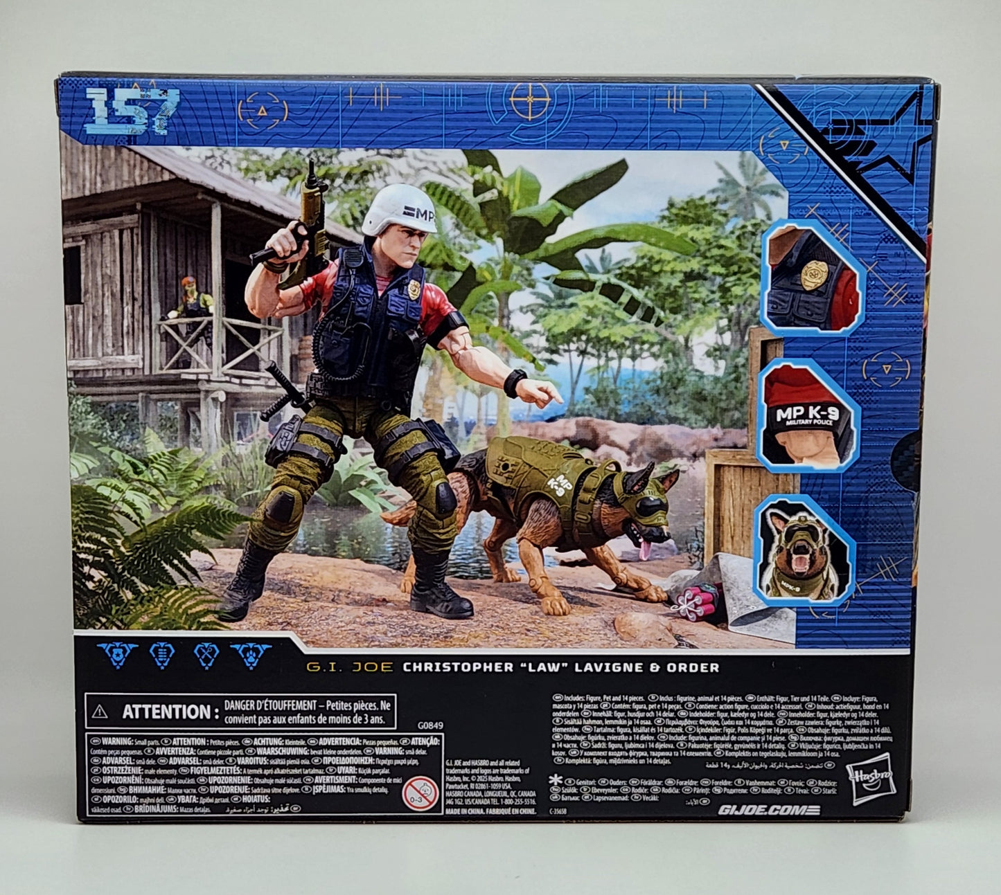 G.I. Joe Classified Series- Christopher "Law" Lavigne & Order