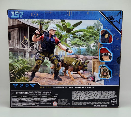 G.I. Joe Classified Series- Christopher "Law" Lavigne & Order