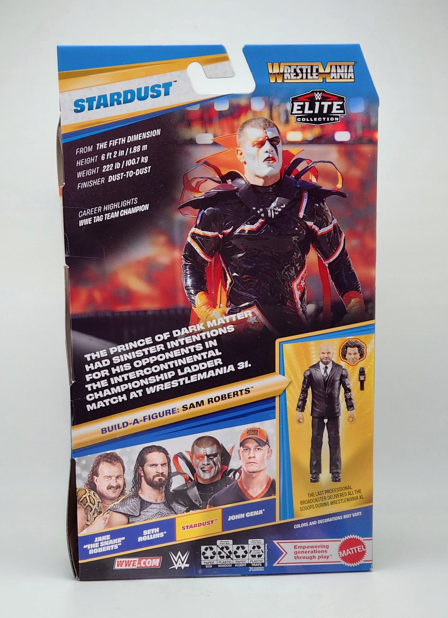 WWE Wrestlemania XLII Elite Collection Series- Stardust