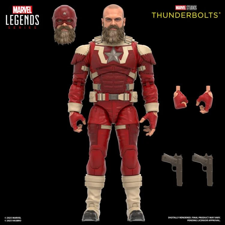 Marvel Legends Series Collection- Thunderbolts- Yelena Belova & Red Guardian (2-pack)