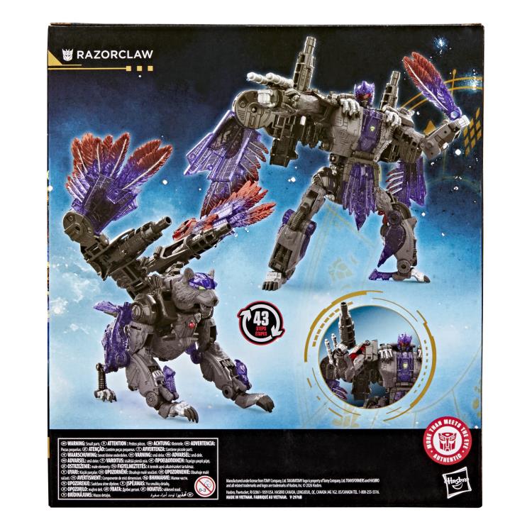 Transformers- Age of the Primes- Leader Class- Razorclaw