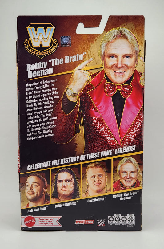 WWE Elite Collection Series- WWF Legends- Bobby "The Brain" Heenan