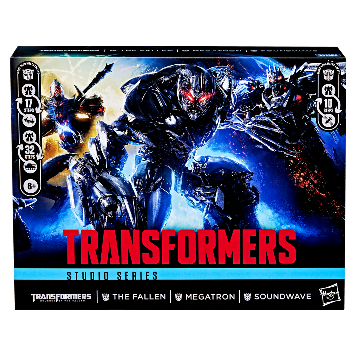 Transformers Studio Series- Revenge of the Fallen- Megatron, The Fallen, Soundwave (3-pack)