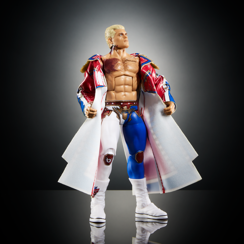 WWE Elite Collection Series- From The Vault Series 4- "The American Nightmare" Cody Rhodes (Bruised)