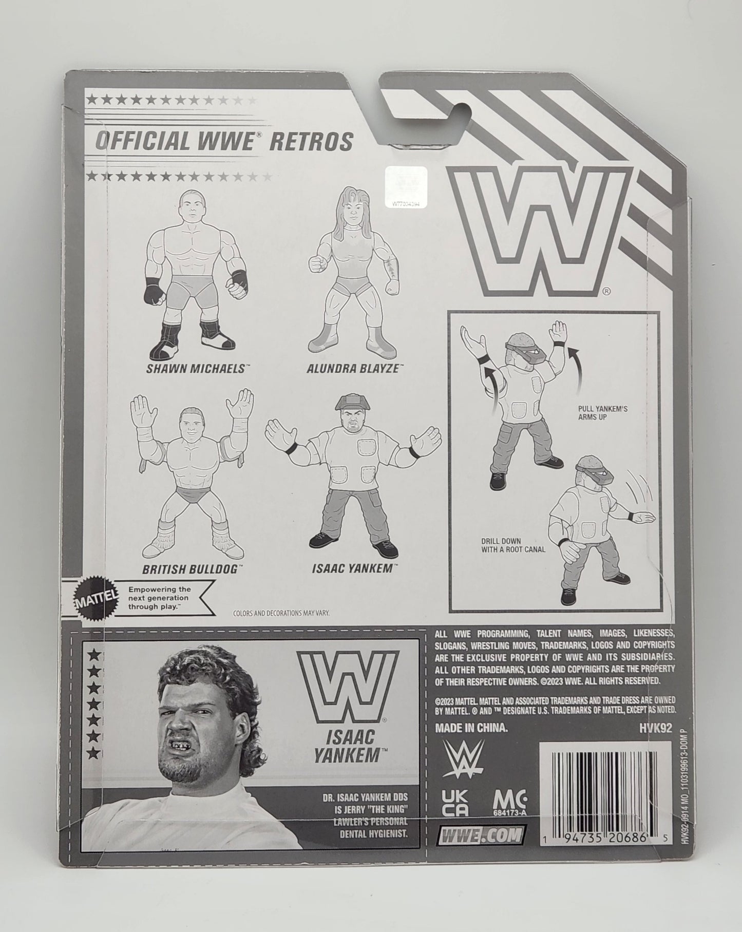 WWE Retro Superstars- Isaac Yankem