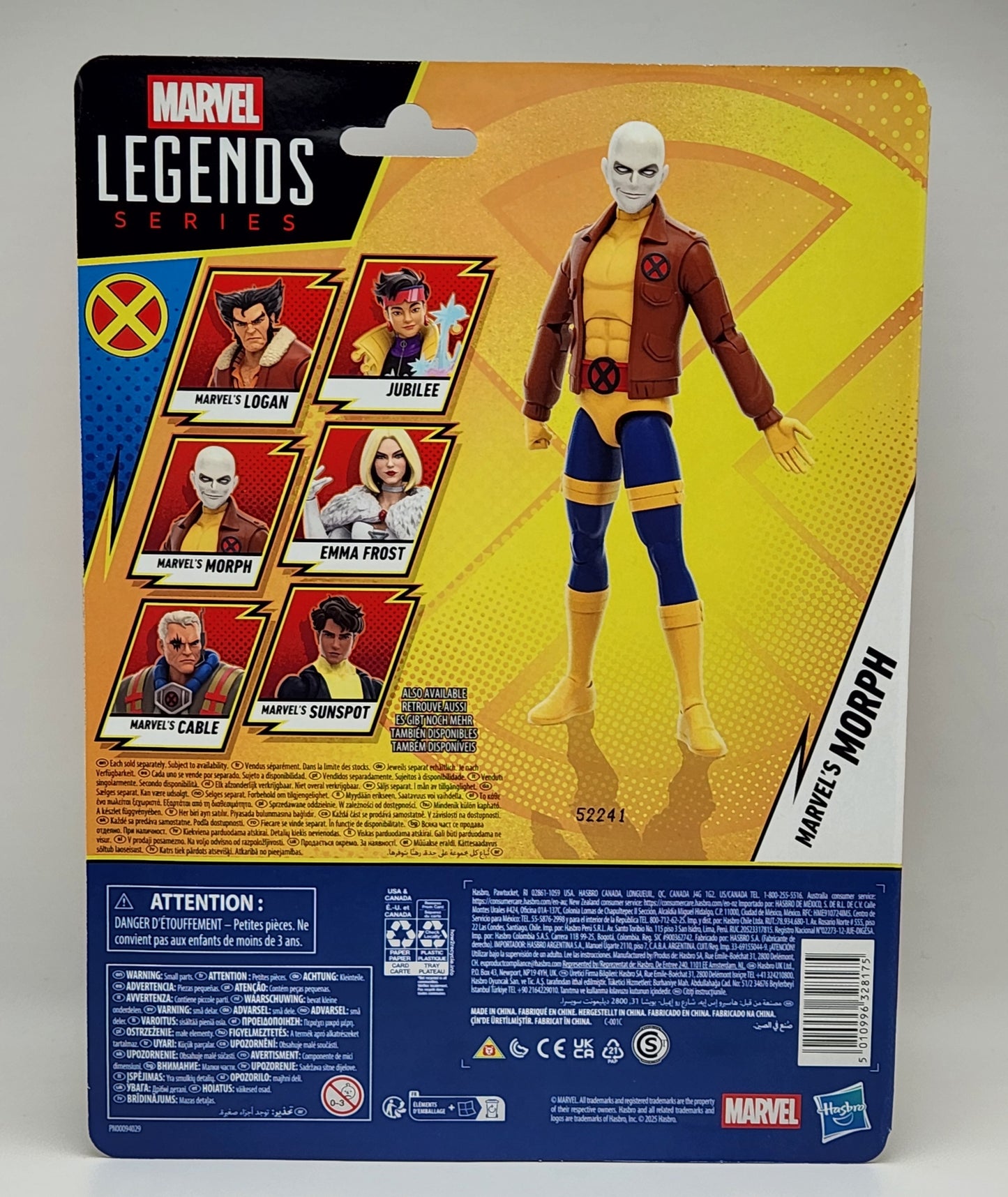 Marvel Legends Retro Collection Series: X-Men '97- Marvel's Morph