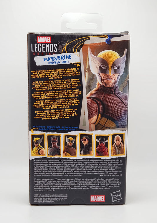 Marvel Legends Series Collection- Deadpool & Wolverine- Wolverine (Brown Suit)