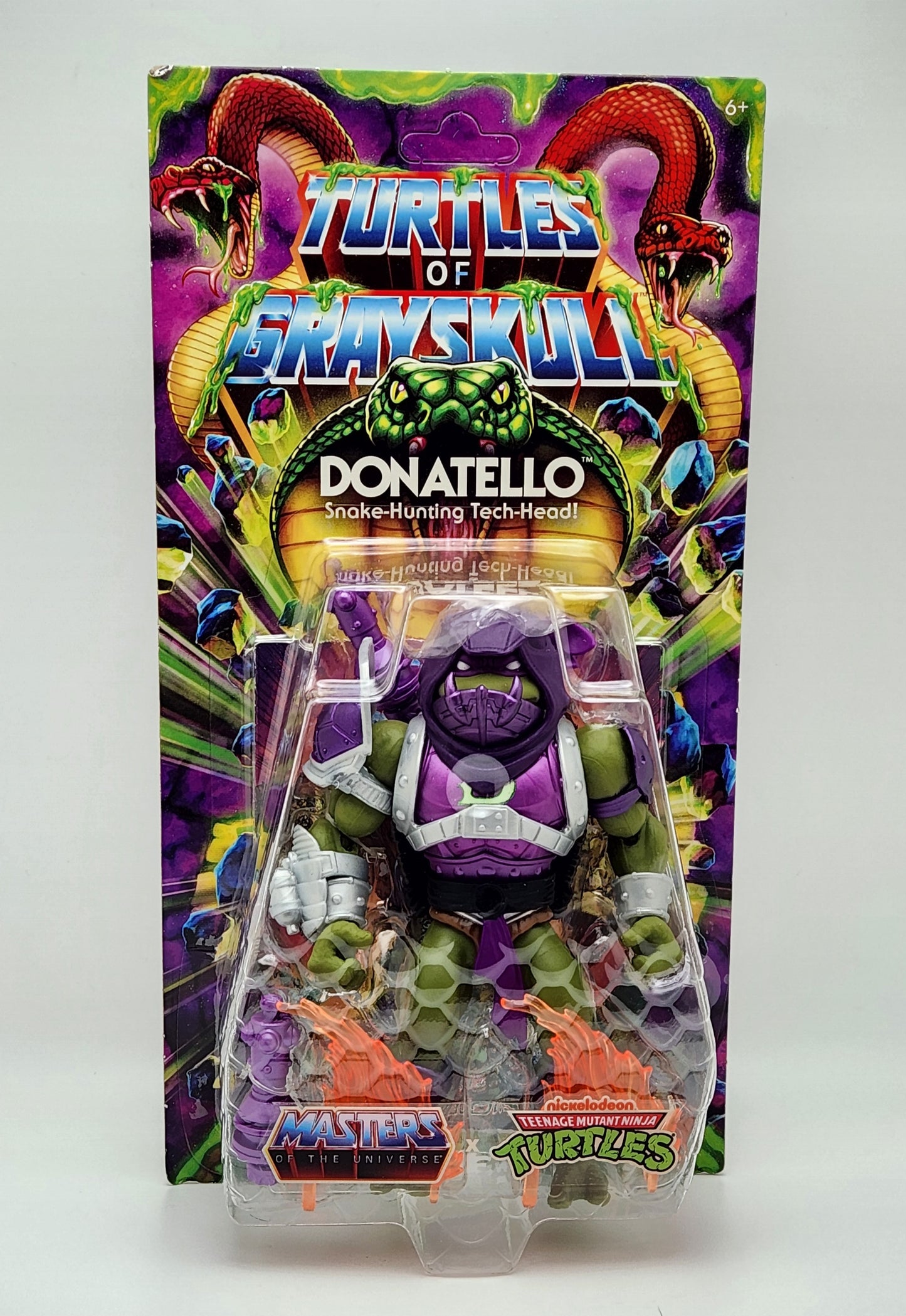 Teenage Mutant Ninja Turtles x Masters of the Universe- Turtles of Grayskull: Donatello (New Version)