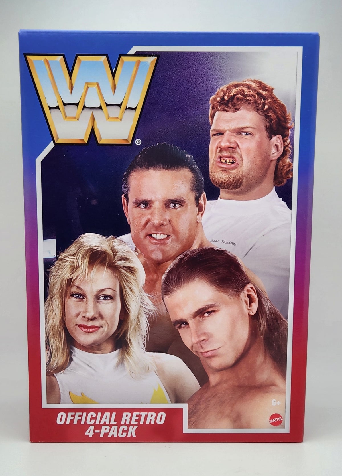 WWE Retro Superstars- Series 16- Shawn Michaels, British Bulldog, Alundra Blayze, Isaac Yankem (4-pack)