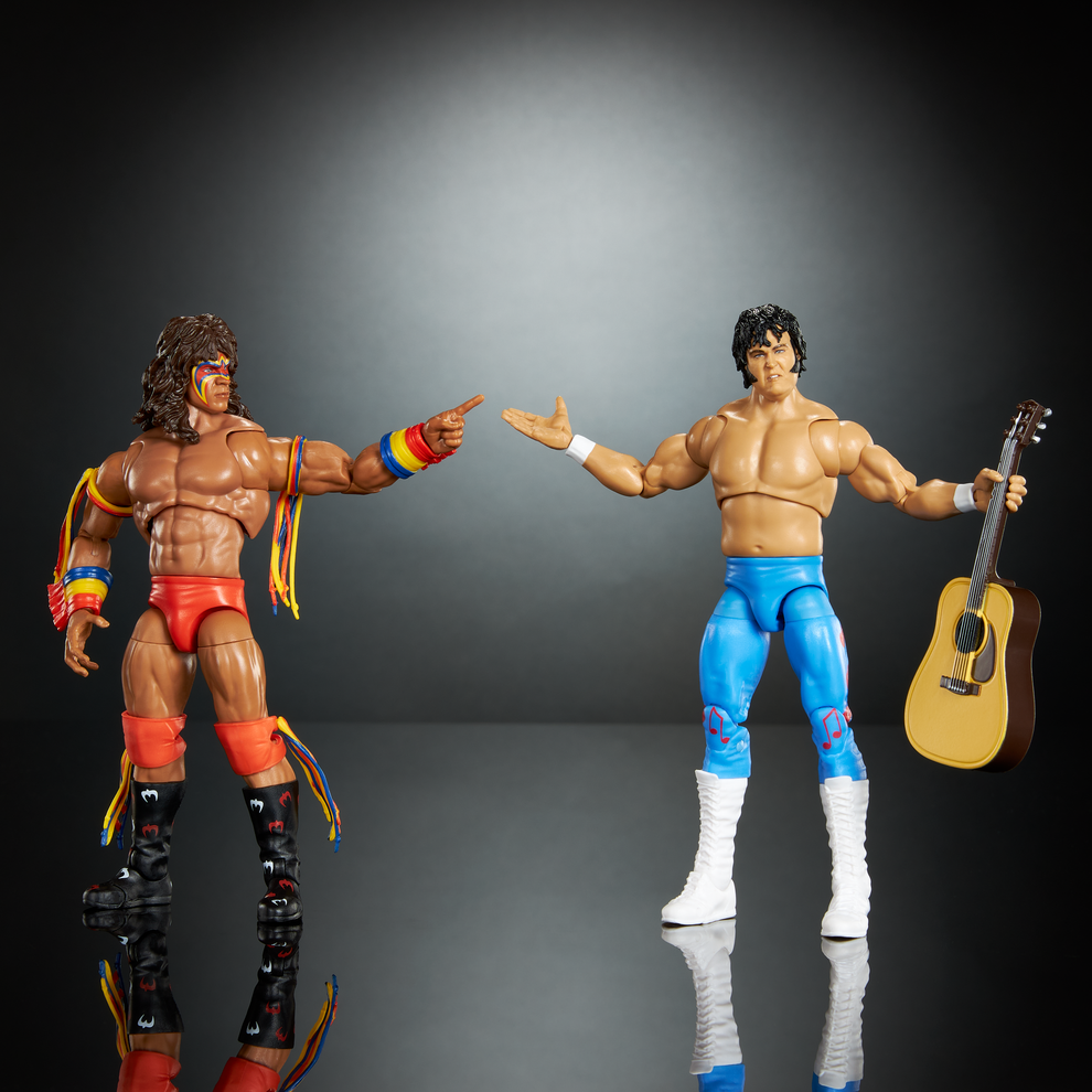 WWE Ultimate Edition- Coliseum Collection- Ultimate Warrior & The Honky Tonk Man (2-pack) Chase