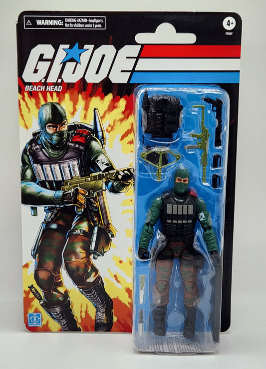 G.I. Joe Classified Series- Retro Cardback- Beach Head