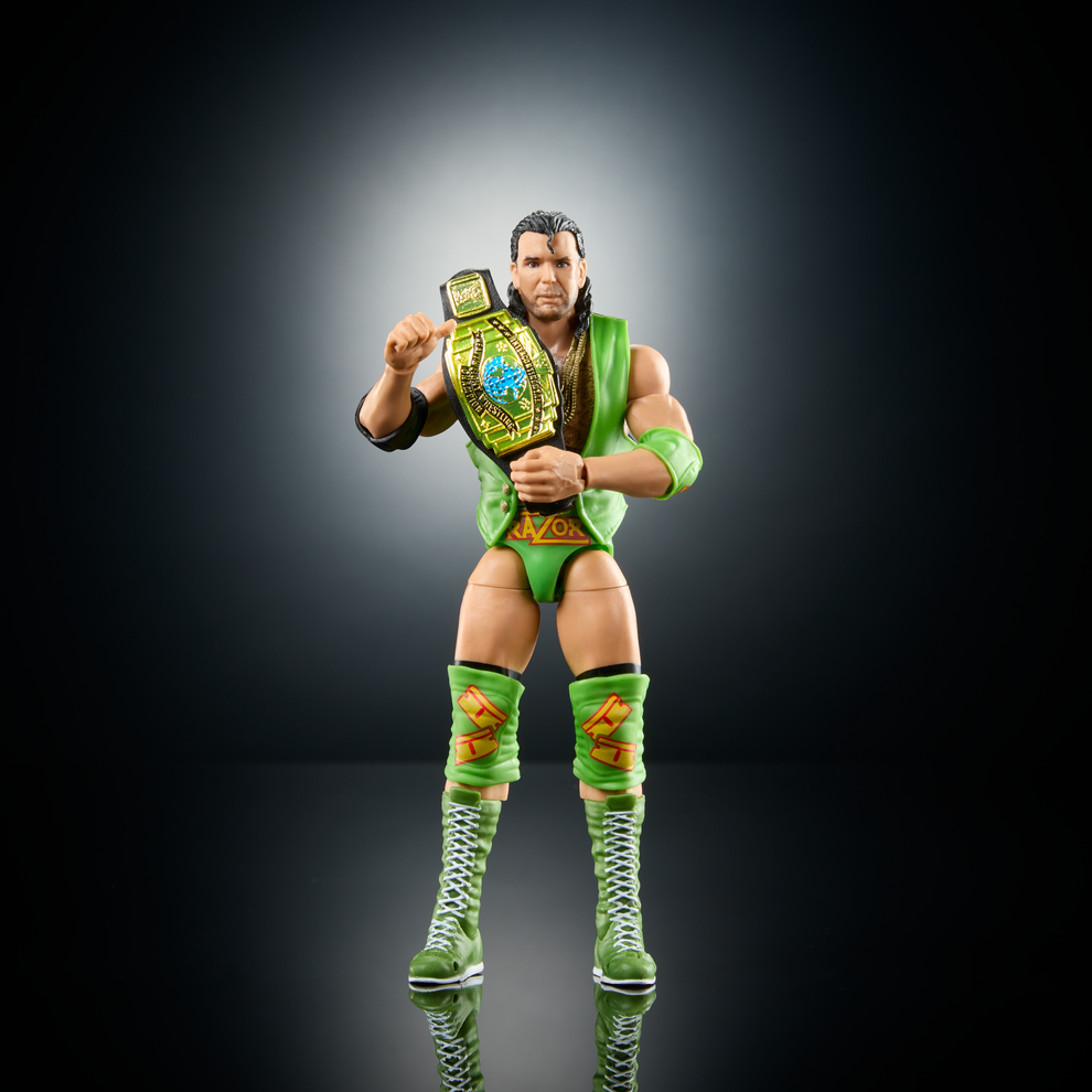 WWE Ultimate Edition- Razor Ramon (Green Outfit)