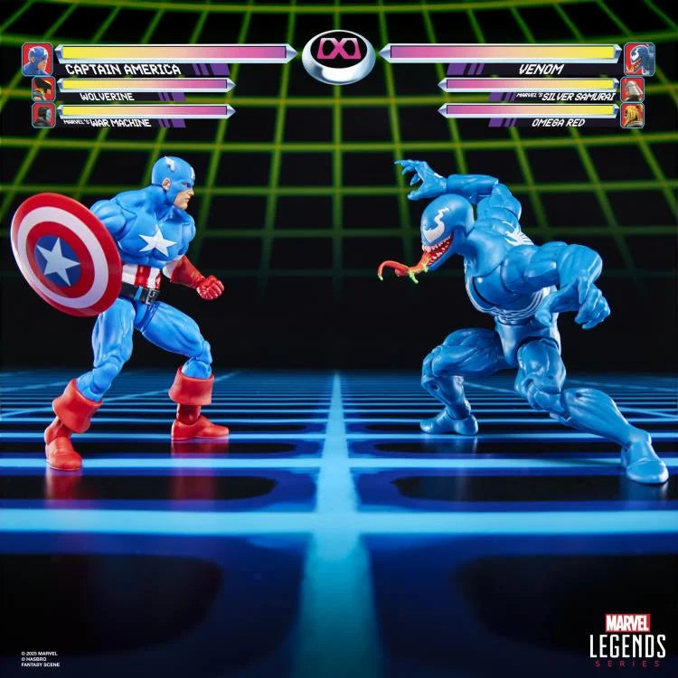 Marvel Legends Series- Gamerverse- Captain America vs Venom (2-pack)