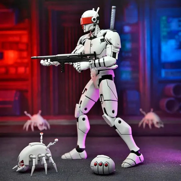 Teenage Mutant Ninja Turtles- The Last Ronin: Ultimate Elite Synja Patrol Bot (NECA)