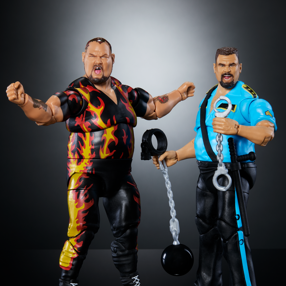 WWE Ultimate Edition- Coliseum Collection- Bam Bam Bigelow & Big Boss Man (2-pack)