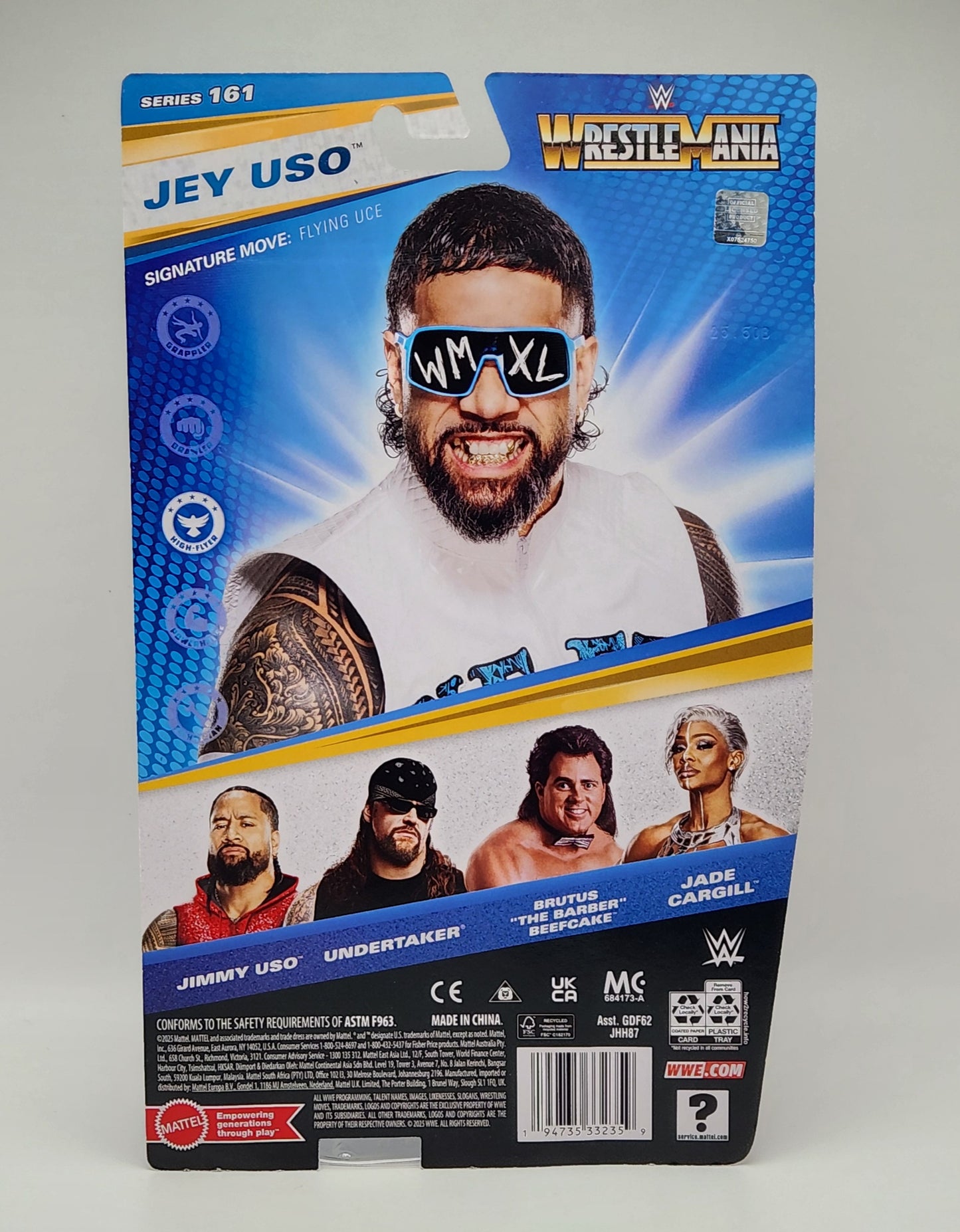 WWE Main Event Series- Wrestlemania- Jey Uso (YEET)