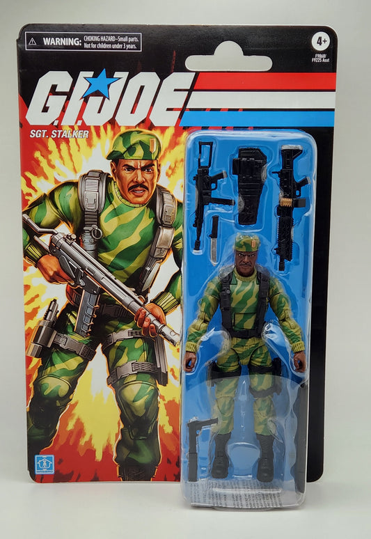G.I. Joe Classified Series Retro Cardback- Sgt. Stalker