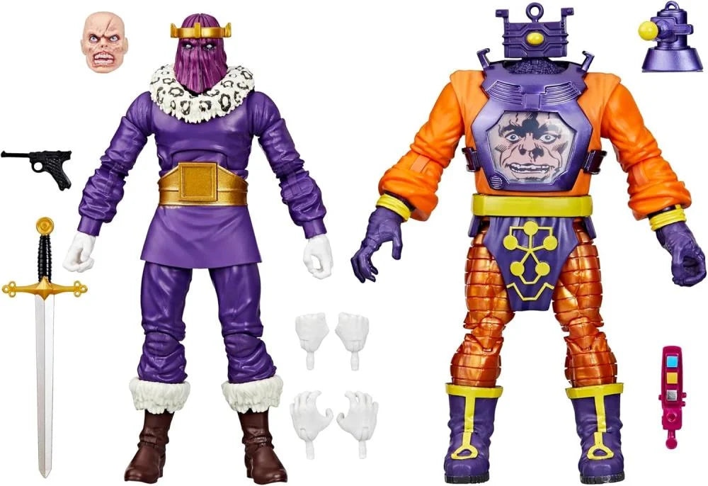 Marvel Legends Series Collection- Captain America: Baron Zemo & Arnim Zola (2-pack)