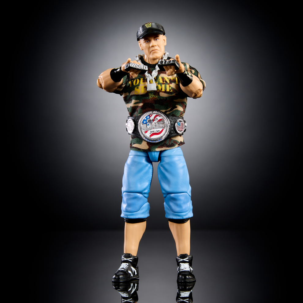 WWE Elite Collection Series- From The Vault Series 9- John Cena (Word Life)