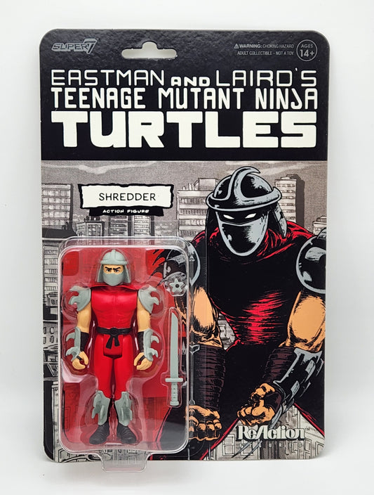 Super7 Reaction- Teenage Mutant Ninja Turtles- Shredder