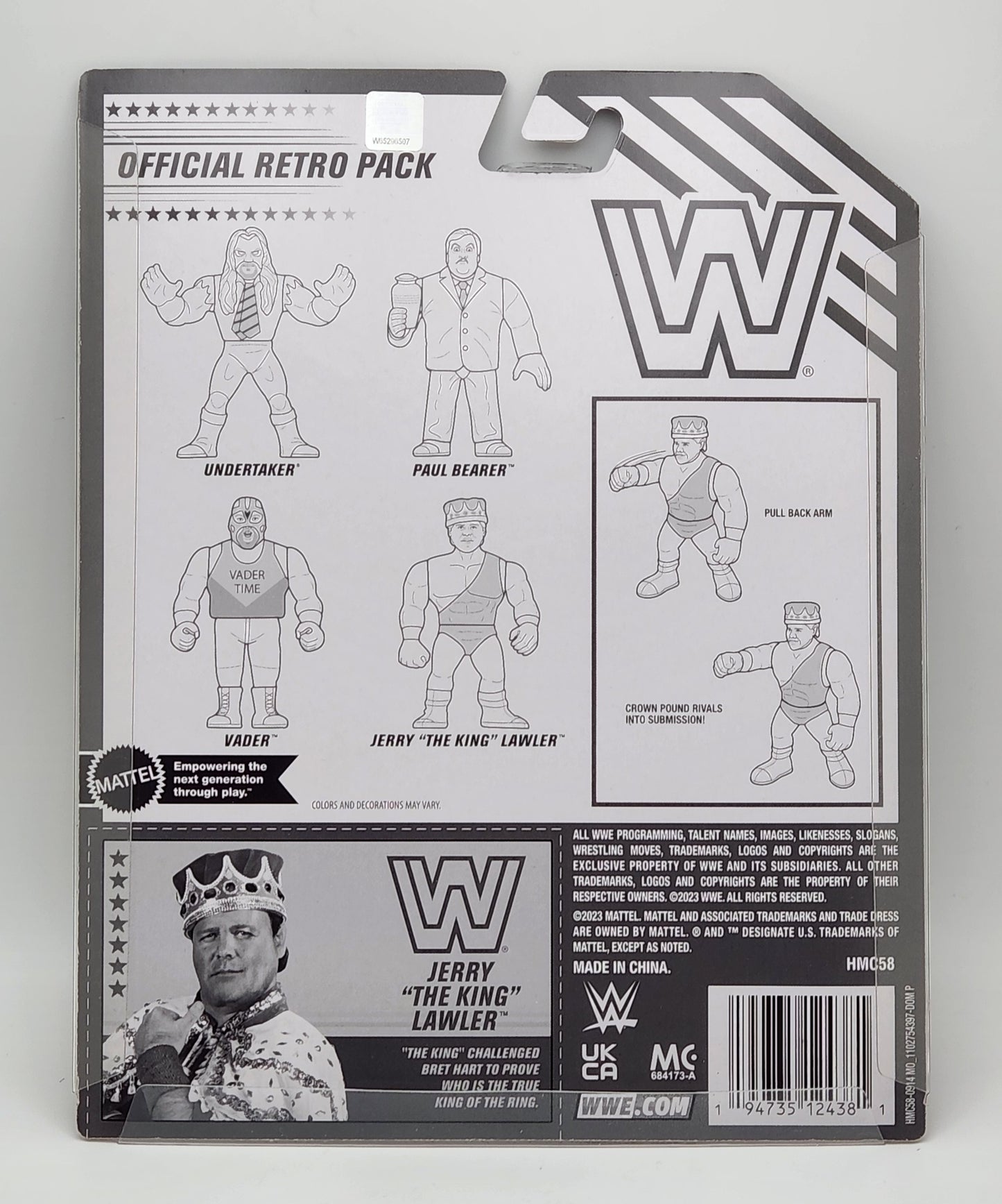 WWE Retro Superstars- Jerry "The King" Lawler
