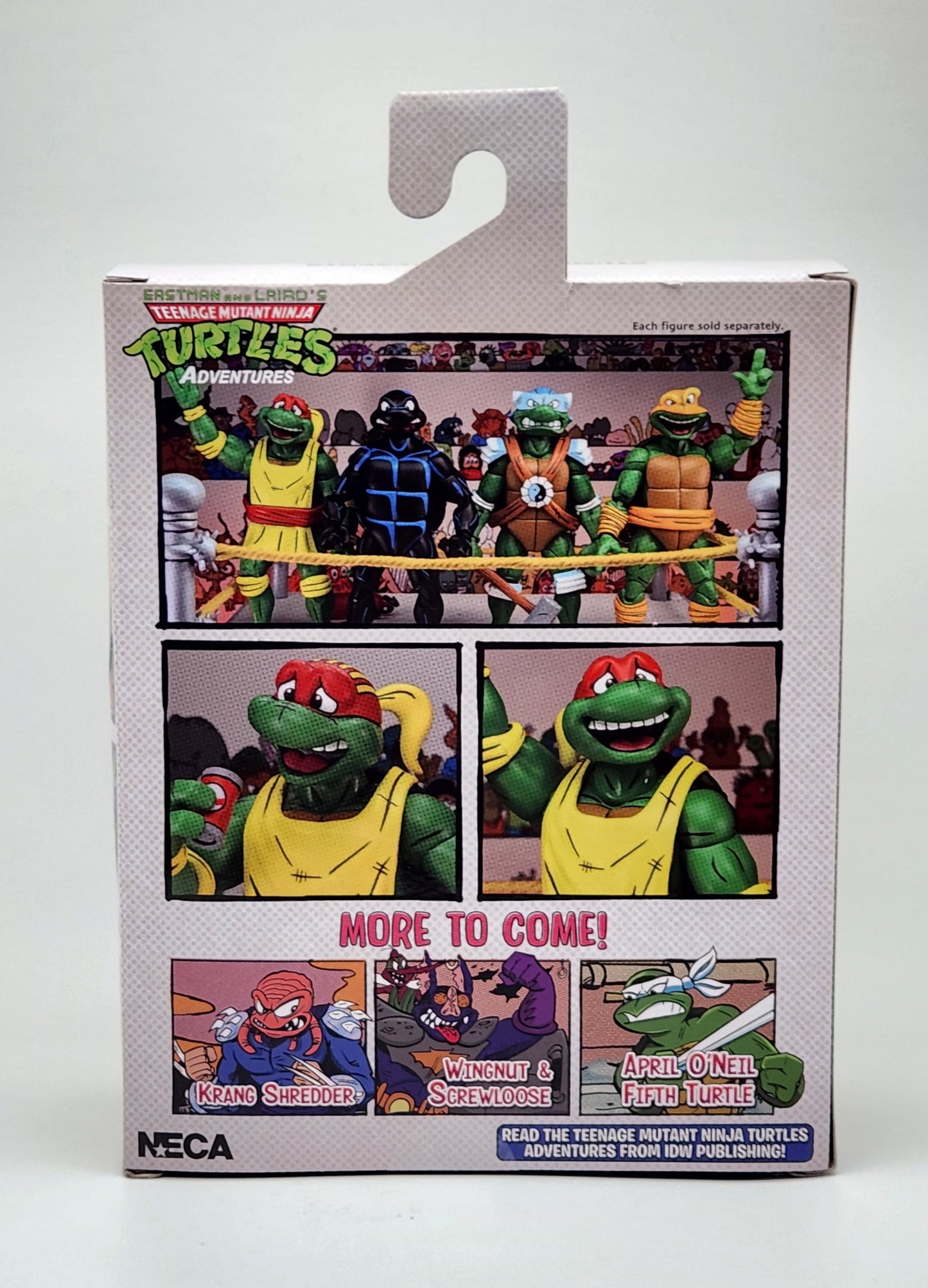 Teenage Mutant Ninja Turtles- Stump Arena Wrestling Donatello (NECA): Eastman and Laird's