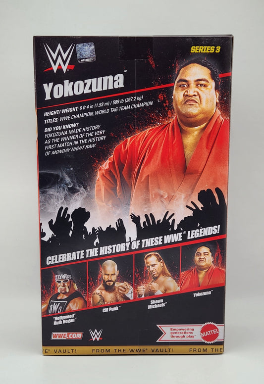 WWE Elite Collection Series- From The Vault Series 3- Yokozuna