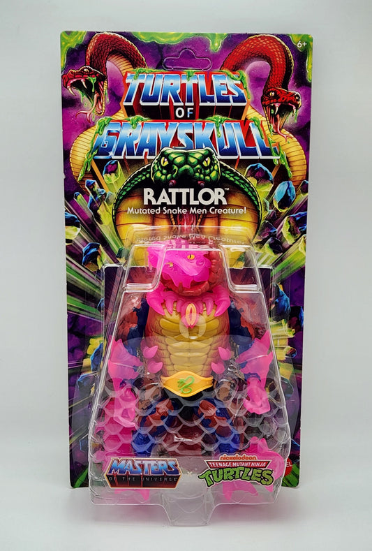 Teenage Mutant Ninja Turtles x Masters of the Universe- Turtles of Grayskull: Rattlor