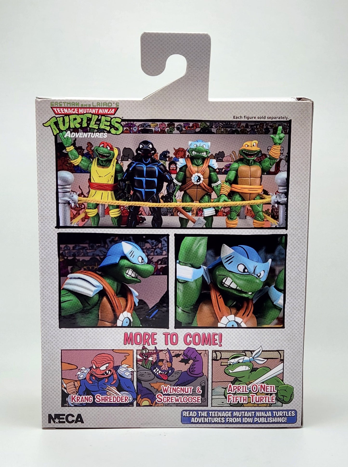 Teenage Mutant Ninja Turtles- Stump Arena Wrestling Leonardo (NECA): Eastman and Laird's