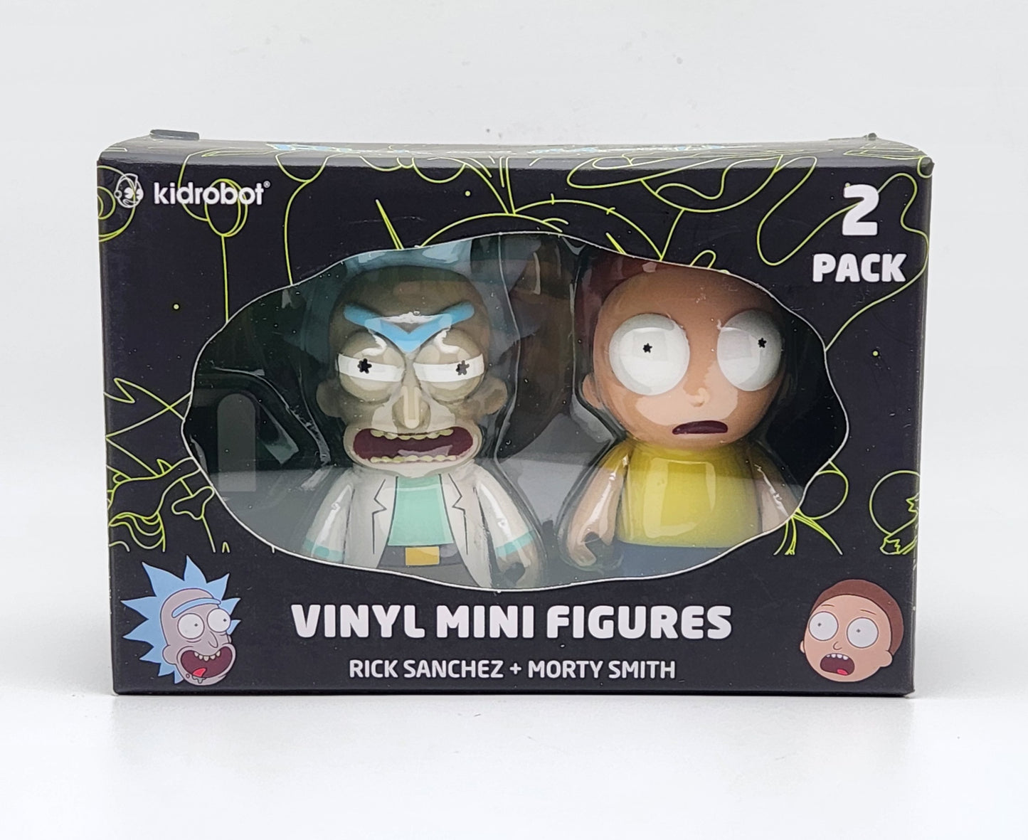 Kidrobot- Cartoon Network- Rick and Morty (2-pack)