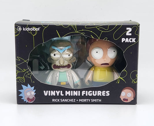 Kidrobot- Cartoon Network- Rick and Morty (2-pack)