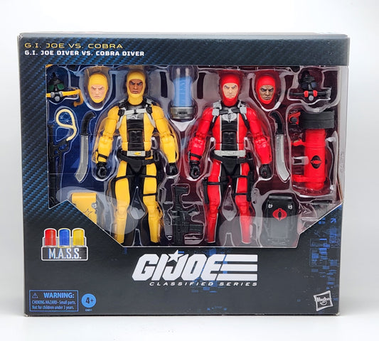 G.I. Joe Classified Series- G.I. Joe Diver vs Cobra Diver (2-pack)