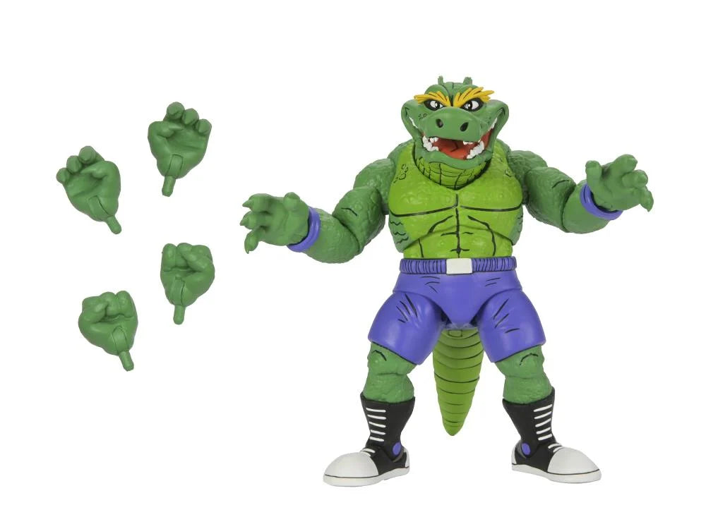 Teenage Mutant Ninja Turtles- Stump Wrestling Leatherhead (NECA): Eastman and Laird's
