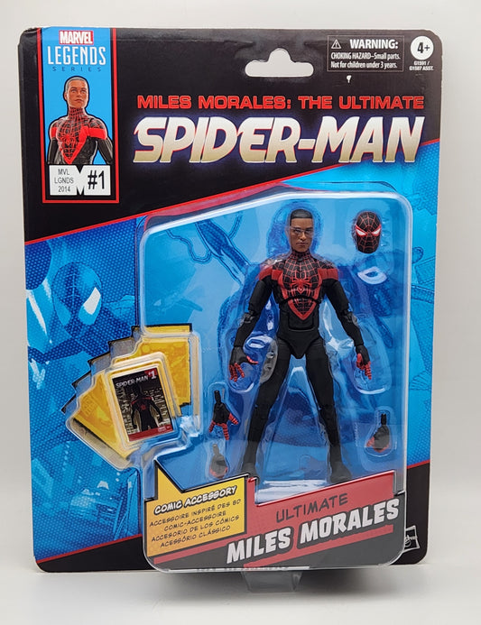 Marvel Legends Retro Collection Series- Ultimate Spider-Man: Miles Morales
