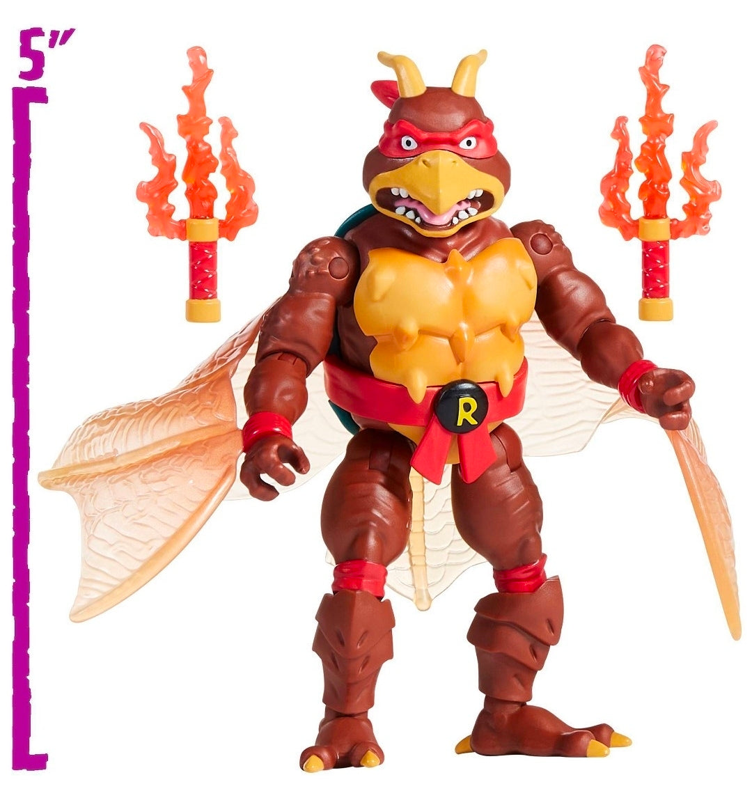 Teenage Mutant Ninja Turtles x Godzilla Mashup- Raph x Rodan