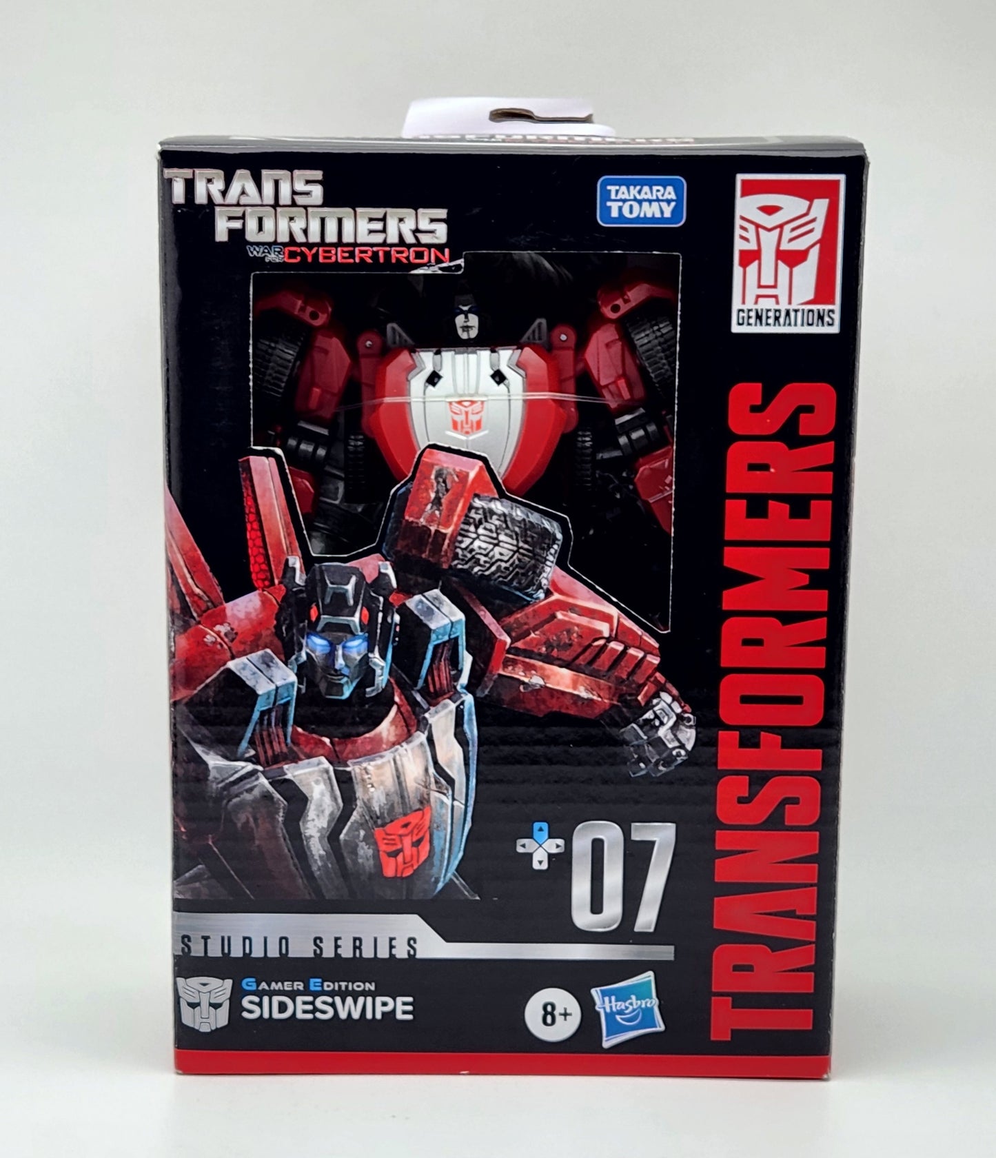 Transformers War for Cybertron- Studio Series 07- Sideswipe (Gamer Edition)