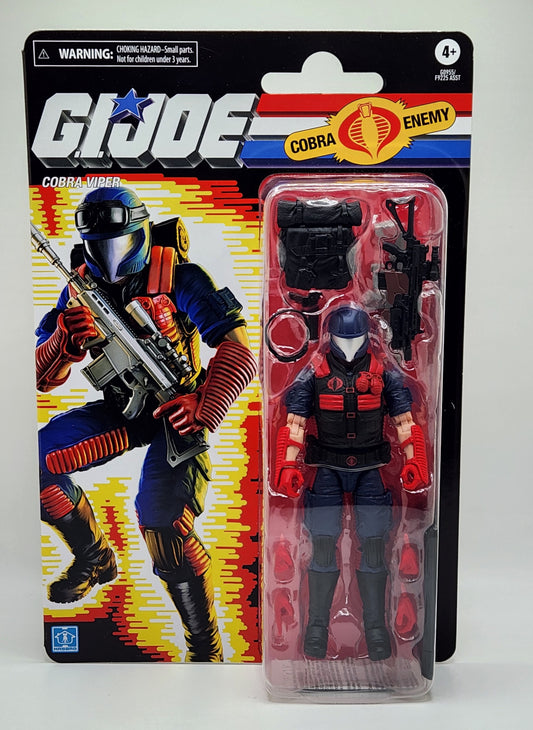 G.I. Joe Classified Series- Retro Cardback- Cobra Viper
